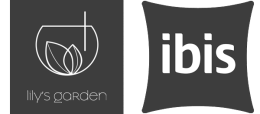 Logo hôtel Ibis Saint-Herblain et restaurant Lily's Garden à Nantes
