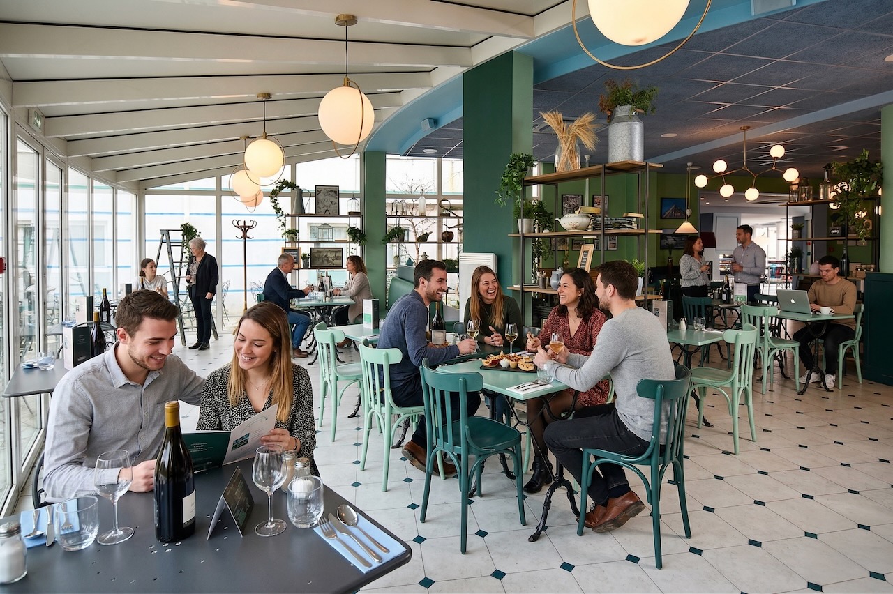Restaurant de l'hôtel Ibis Nantes Saint-herblain