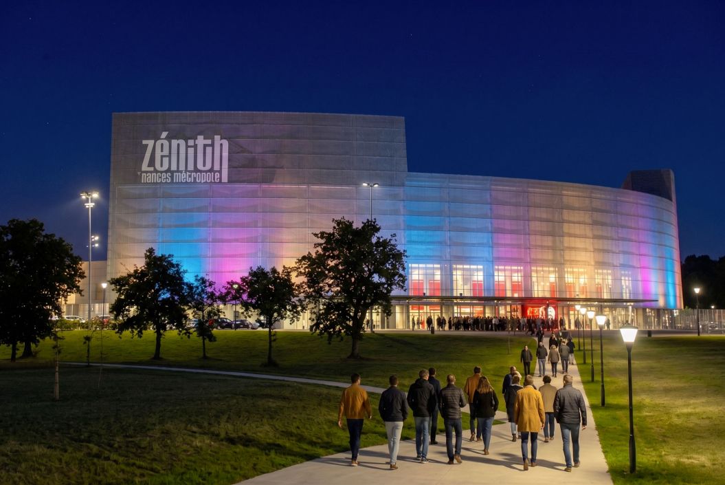Au plus près du Zénith de Nantes et d'Atlantis